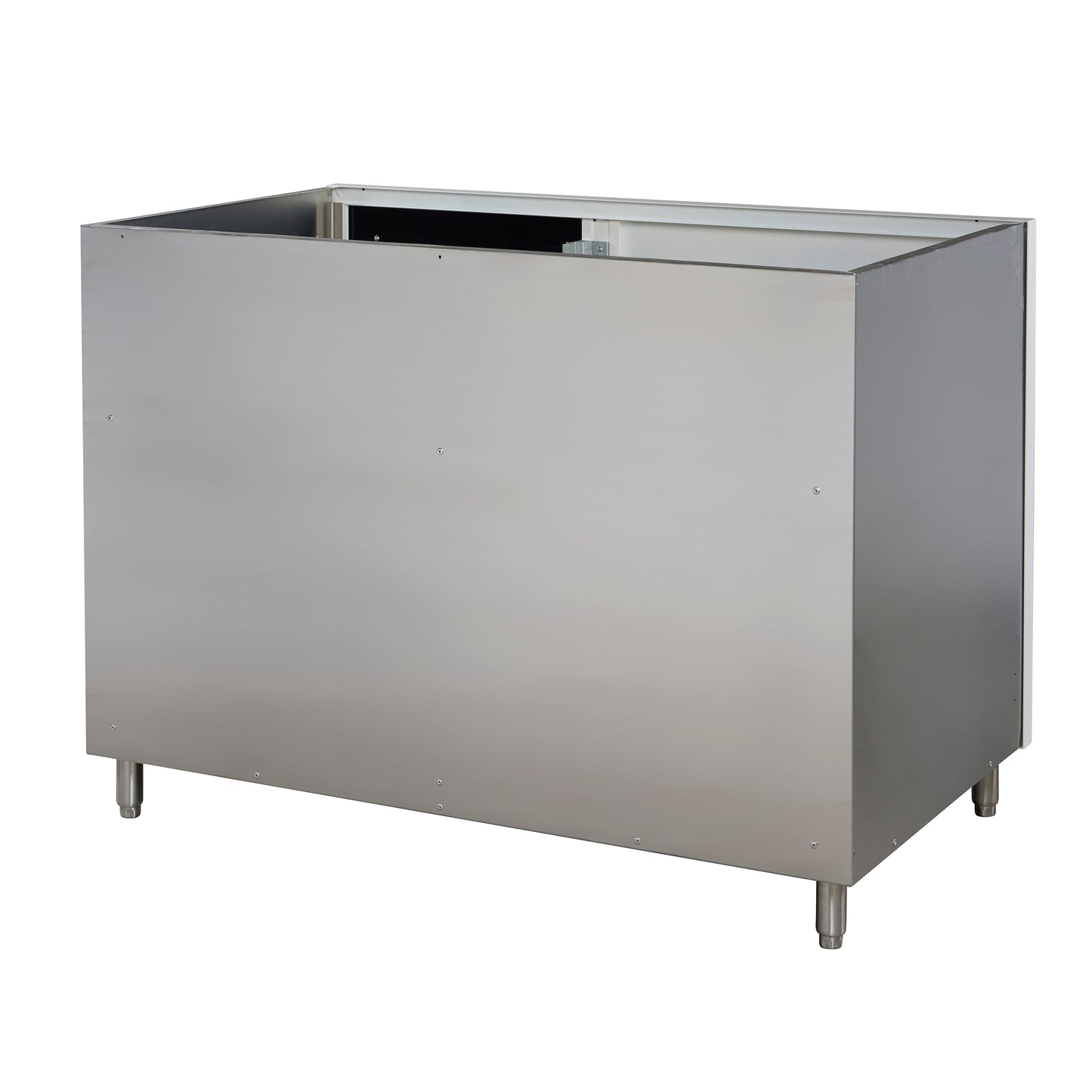 Flat White 48" Outdoor Base Corner Cabinet