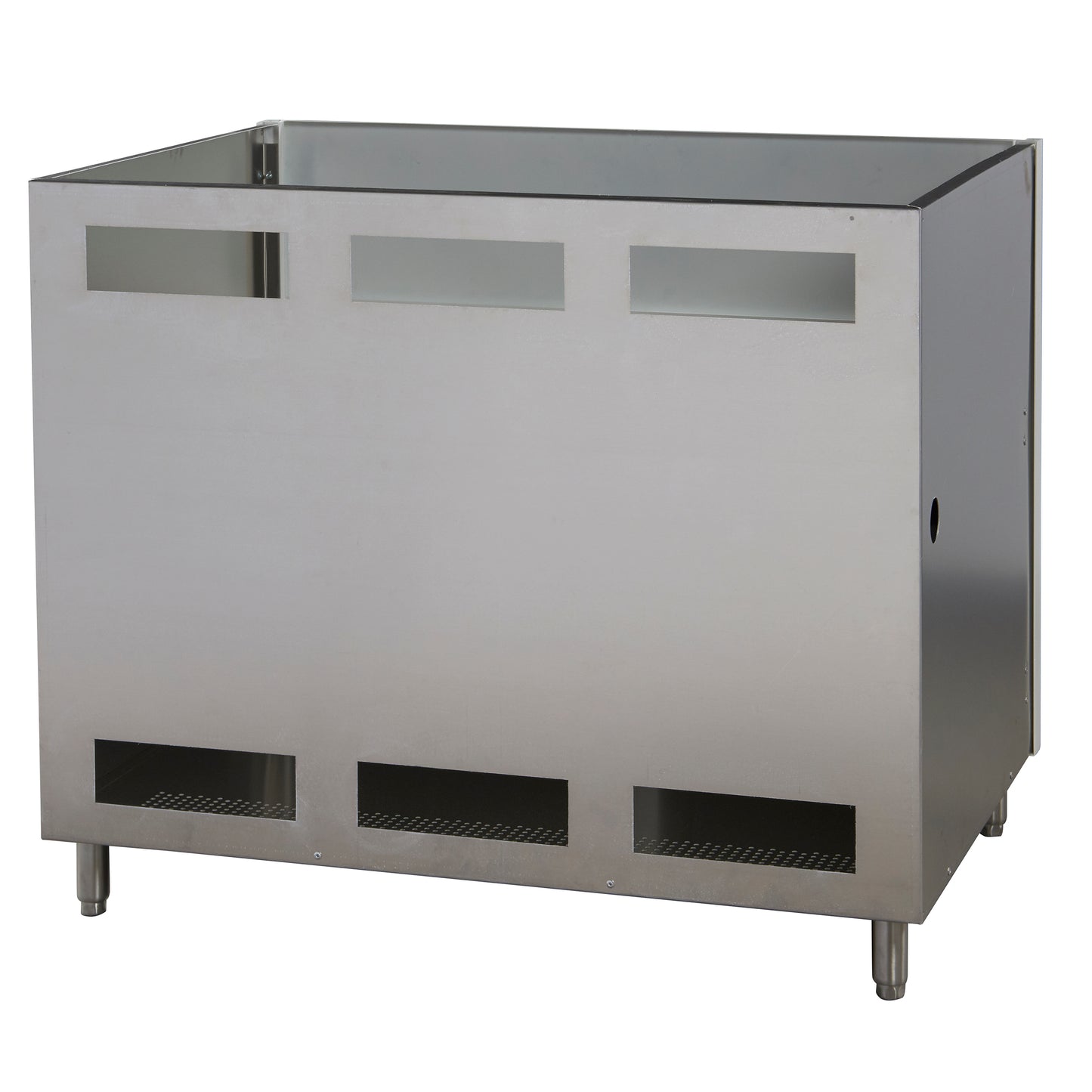 Flat White 42" Outdoor Gas Grill Base Cabinet