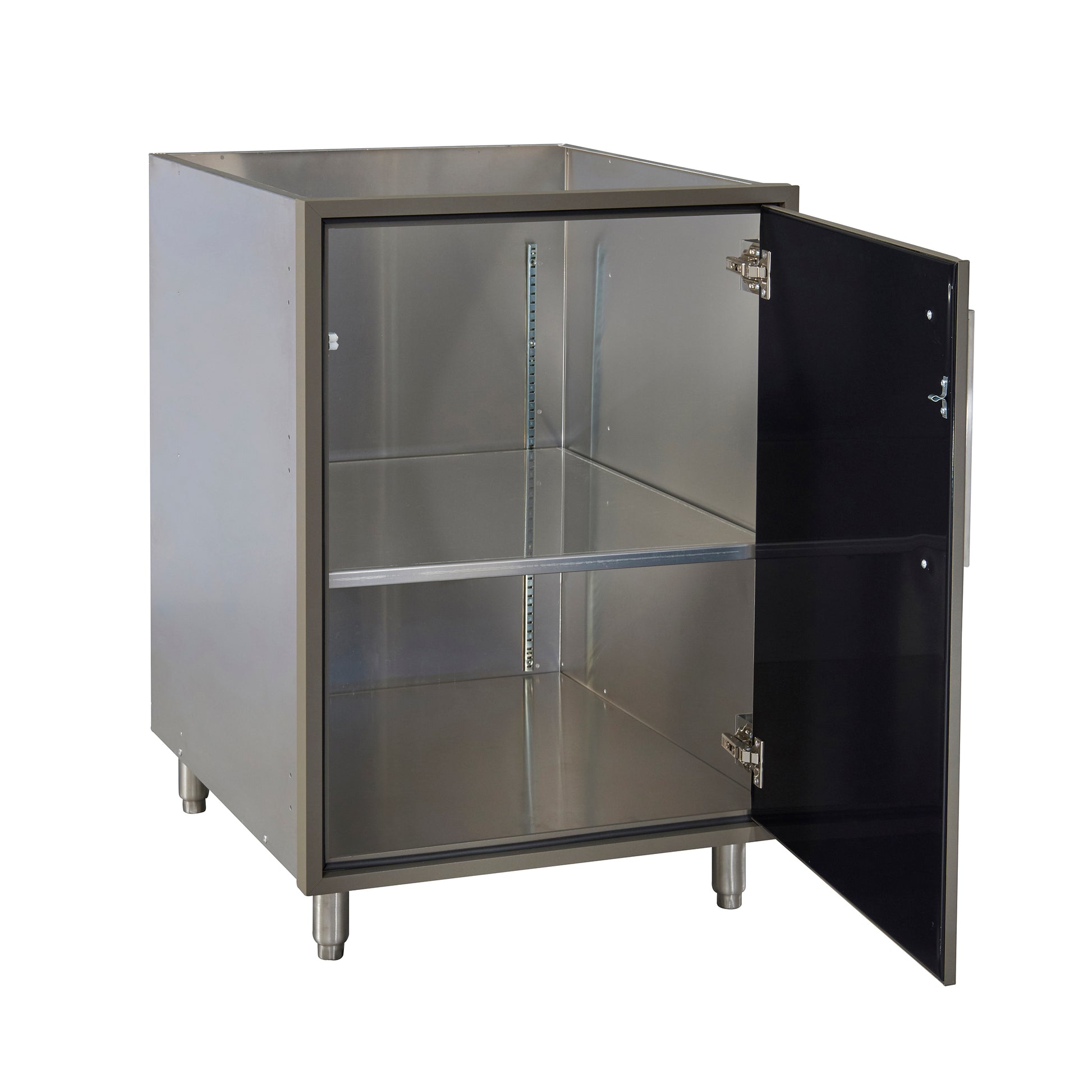 Flat Ash 24" Outdoor Full Height Door Base Cabinet