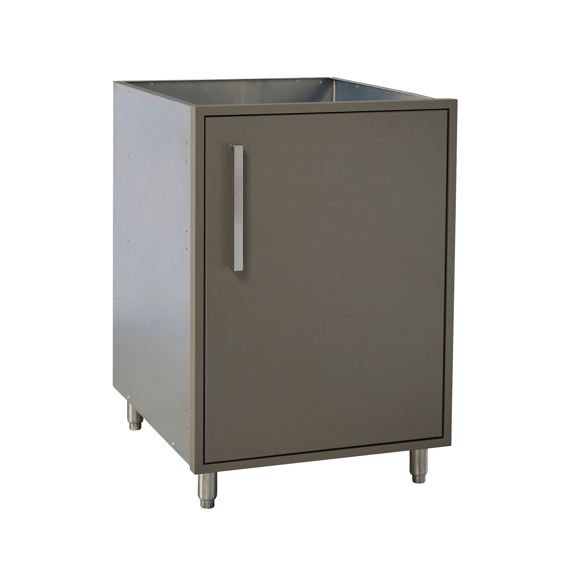 Flat Ash 24" Outdoor Full Height Door Base Cabinet