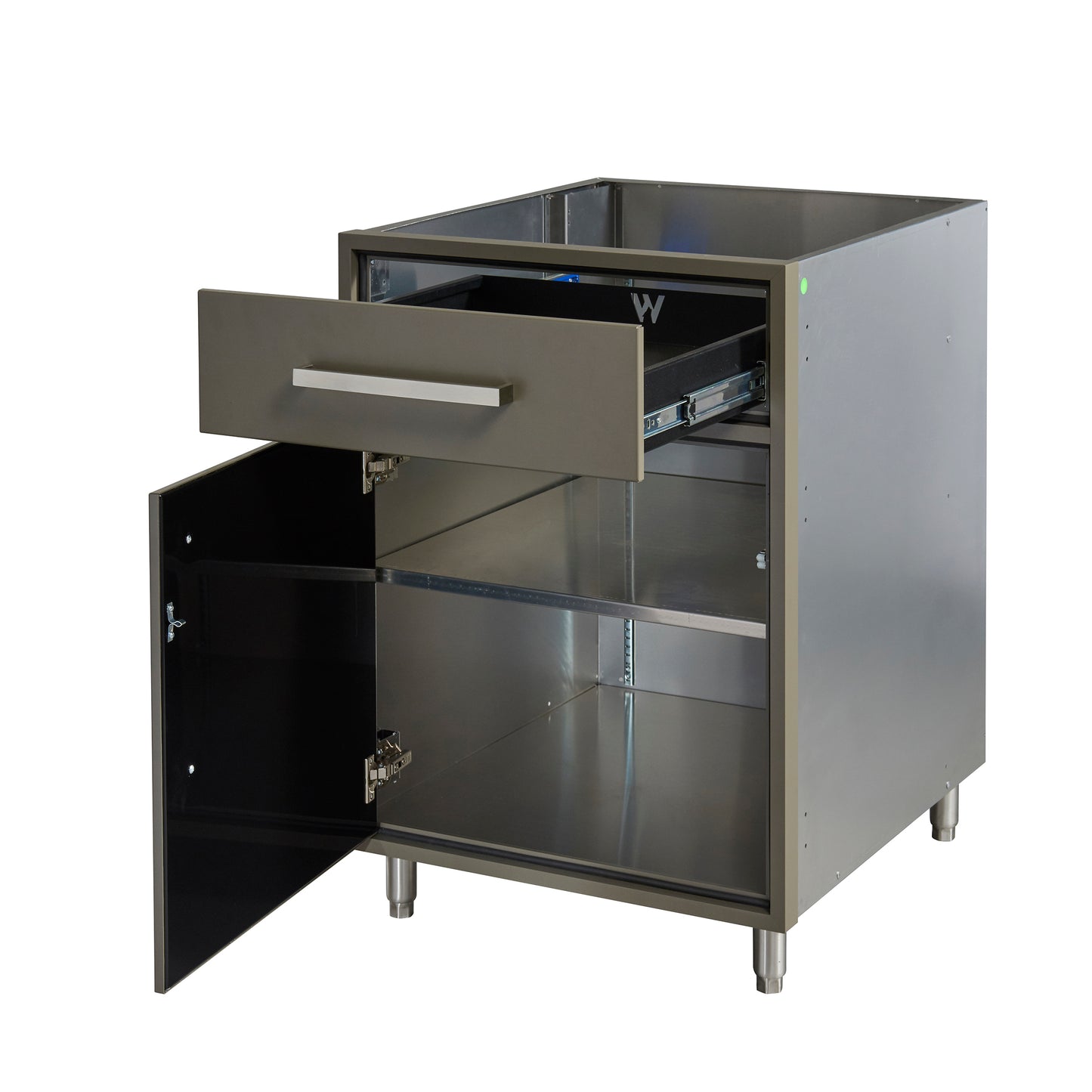 Flat Ash 24" Outdoor Base Cabinet