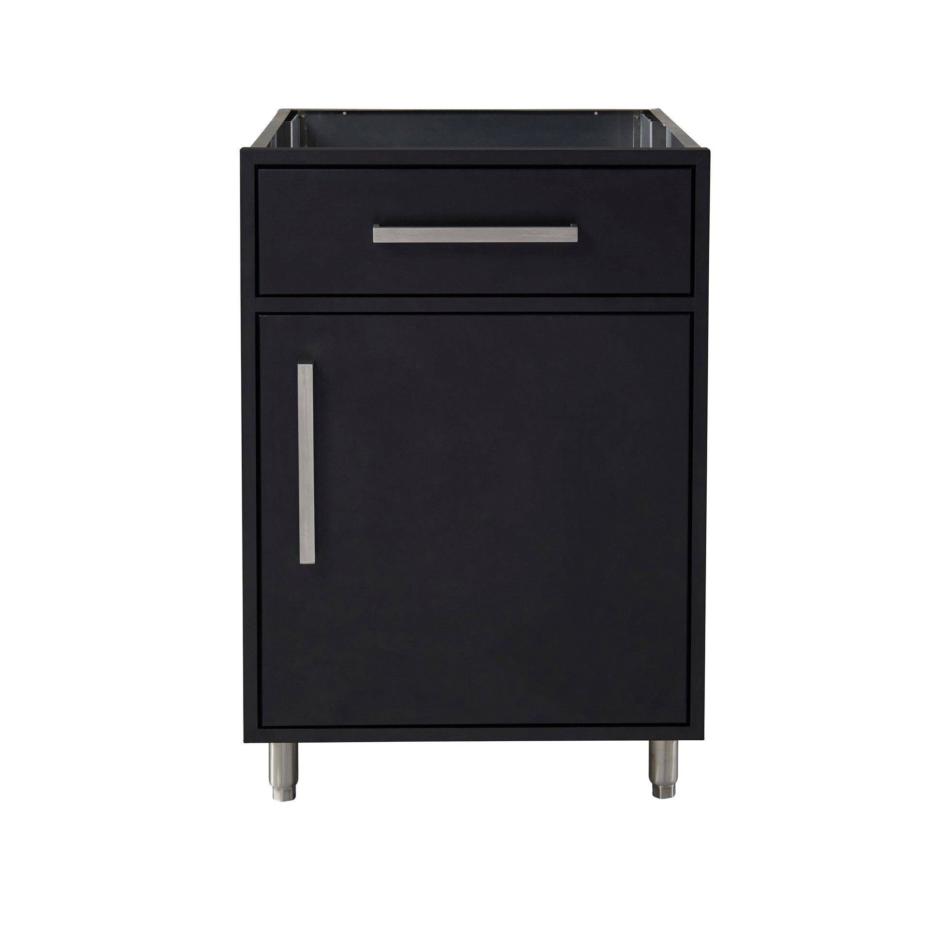 Flat Black 24" Outdoor Base Cabinet