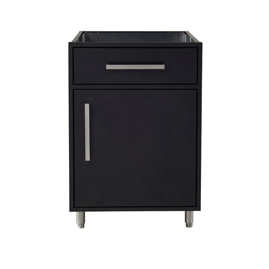Flat Black 24" Outdoor Base Cabinet