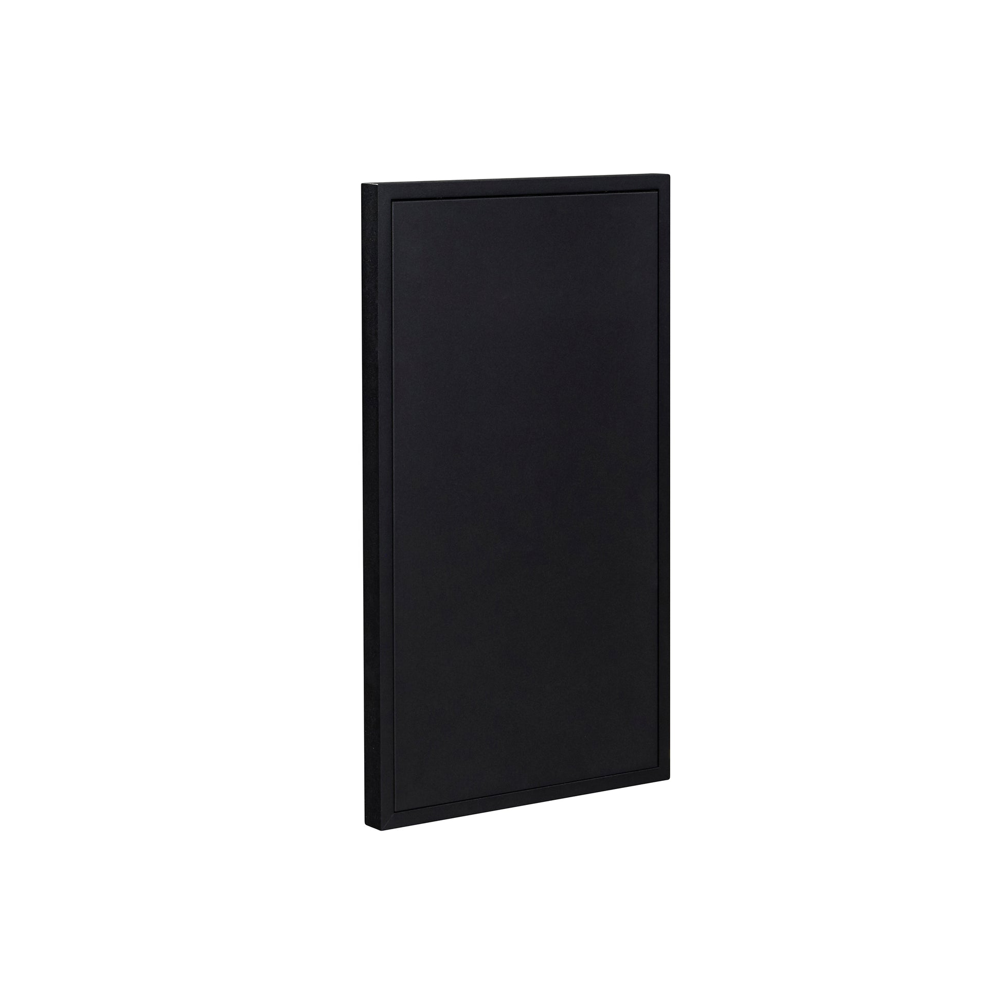 Flat Black Outdoor Base Cabinet Finished Back Panel