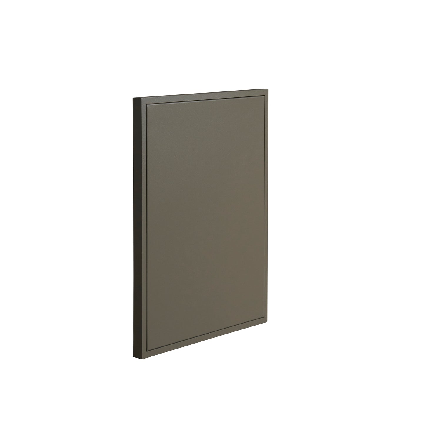 Flat Ash Outdoor Base Cabinet Finished Back Panel