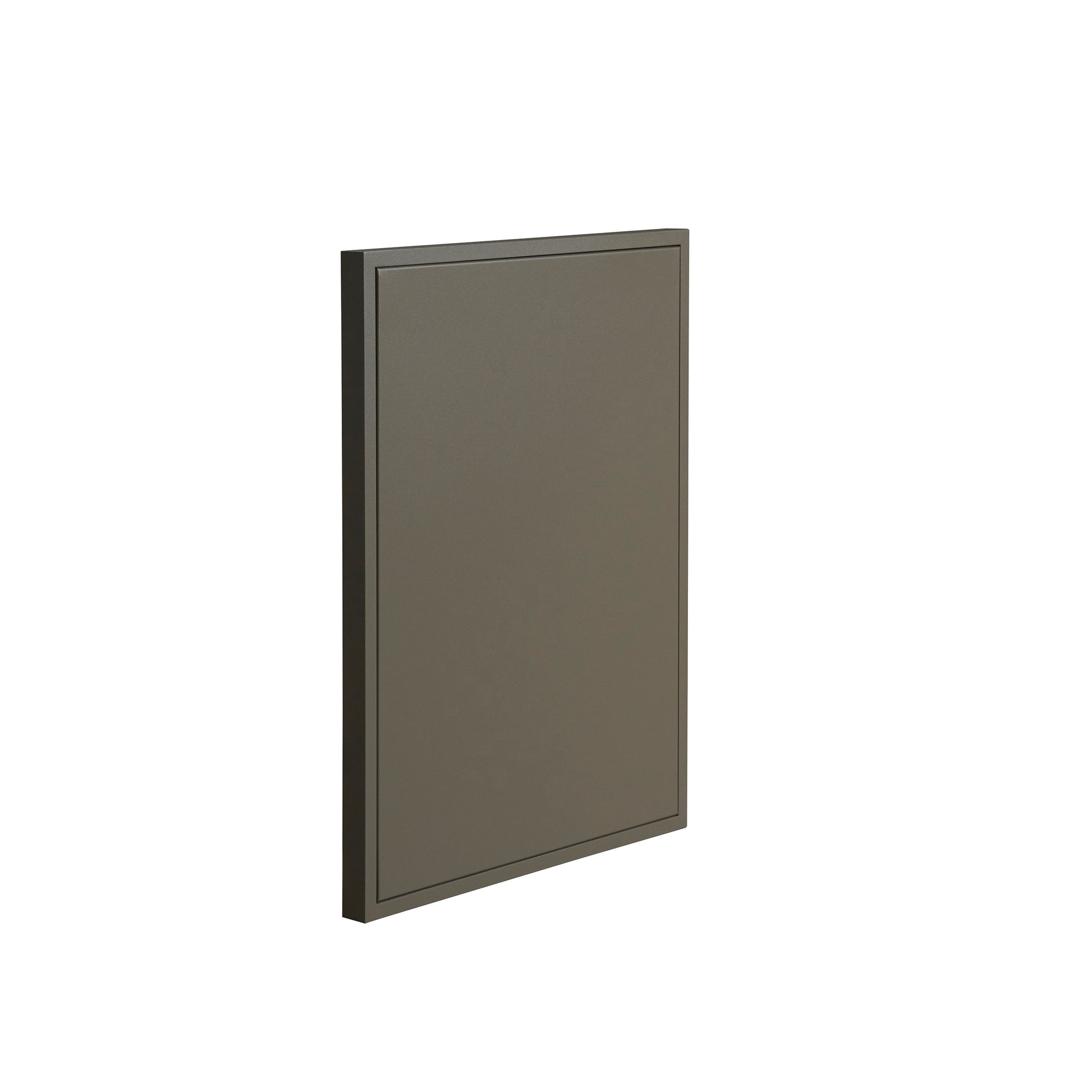 Flat Ash Outdoor Base Cabinet Finished Back Panel