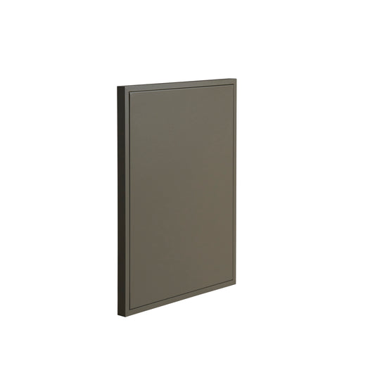 Flat Ash Outdoor Base Cabinet Finished Back Panel