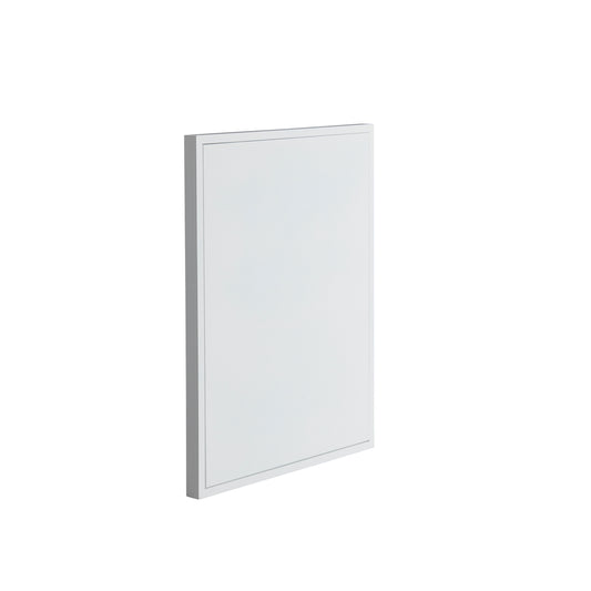 Flat White Outdoor Base Cabinet Finished Back Panel