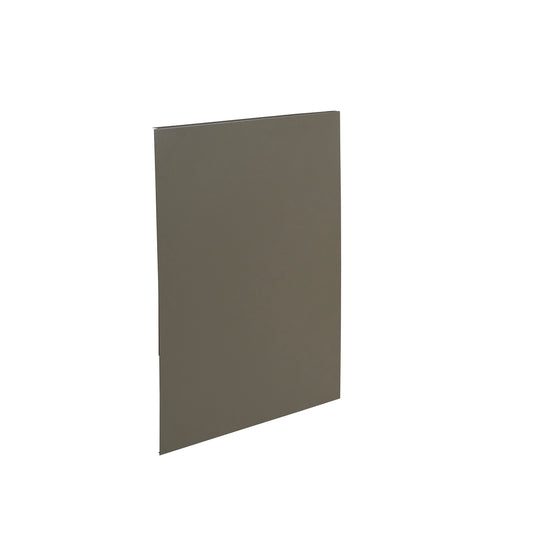 Flat Ash Outdoor Base Cabinet Finished Side Panel