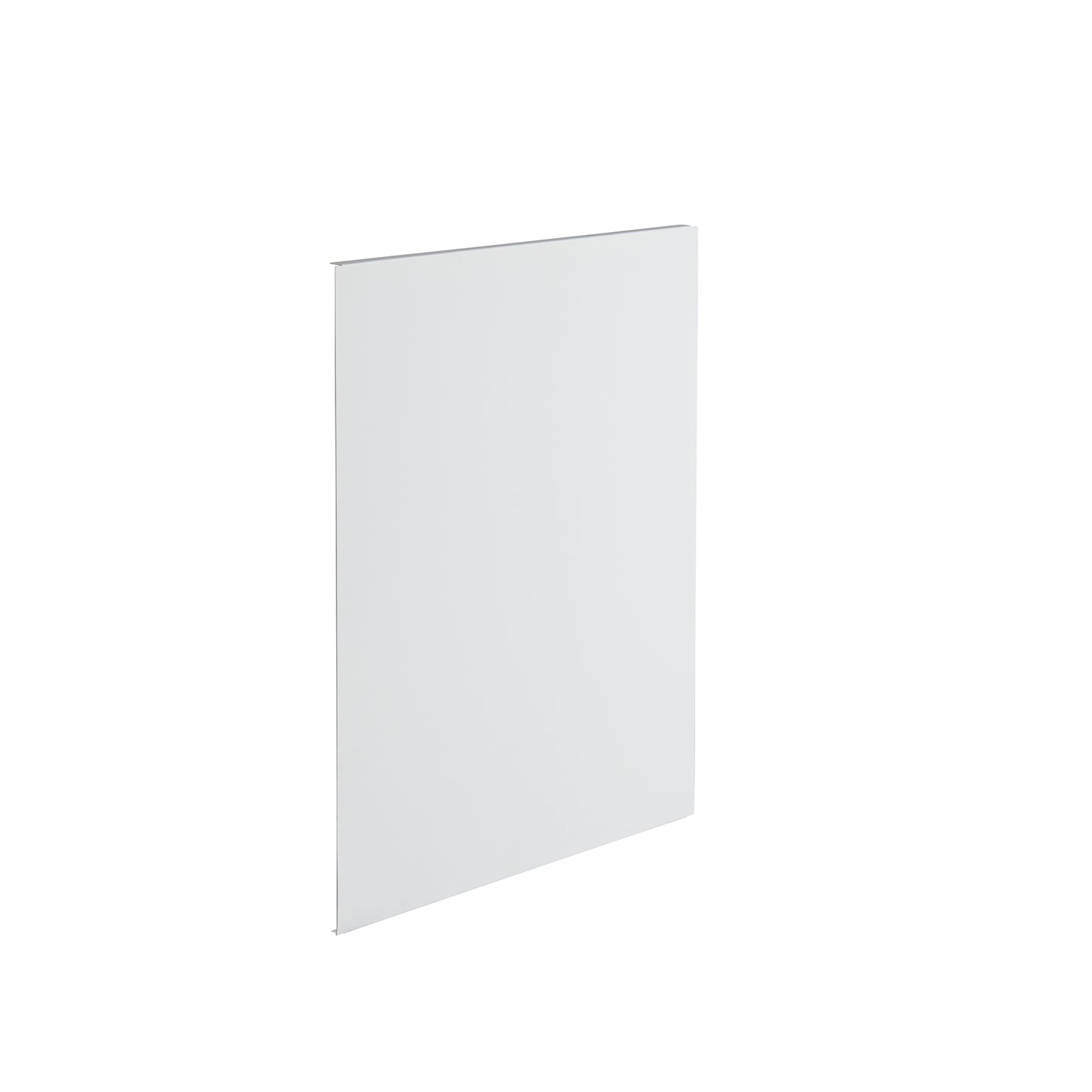 Flat White Outdoor Base Cabinet Finished Side Panel