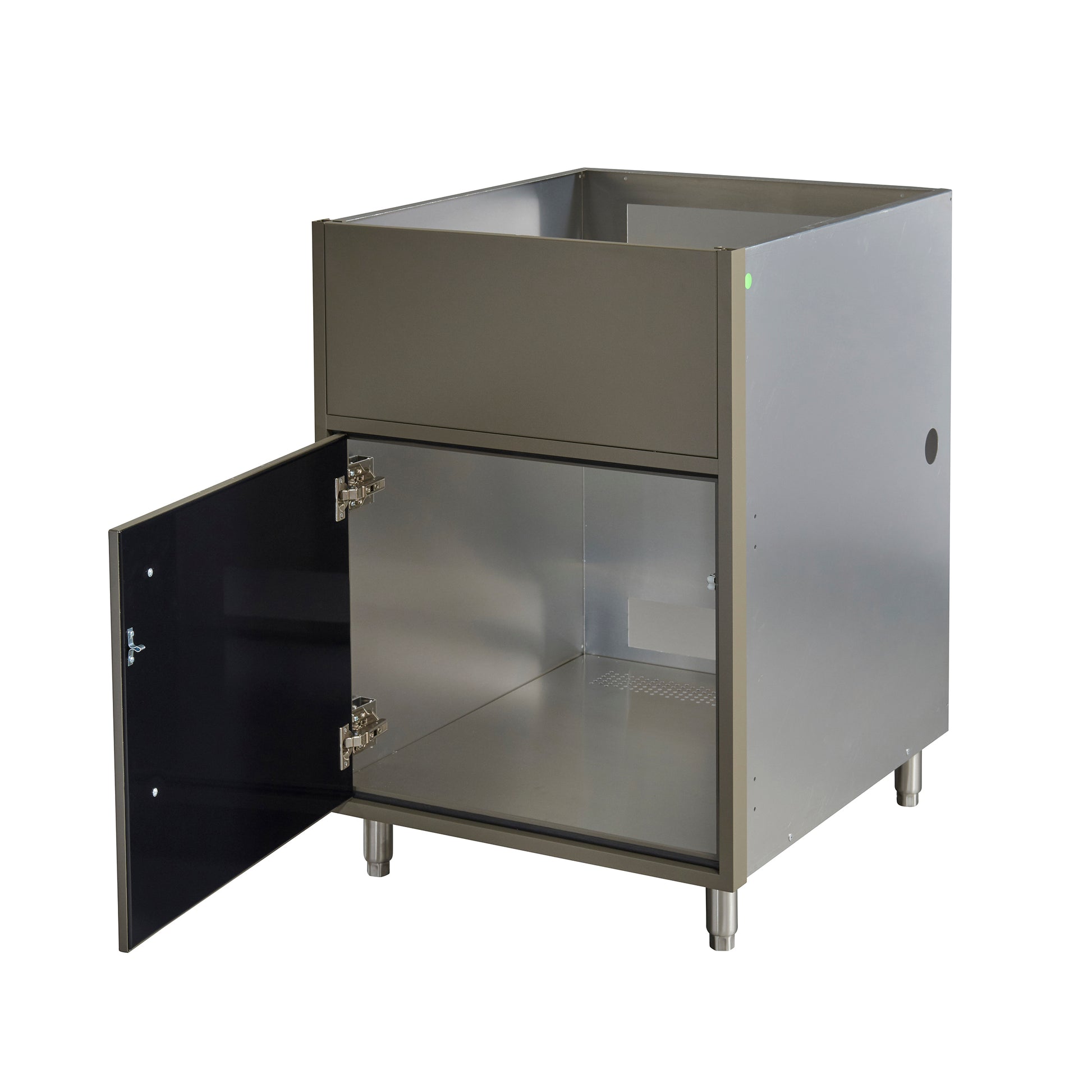 Flat Ash 24" Outdoor Gas Grill Base Cabinet