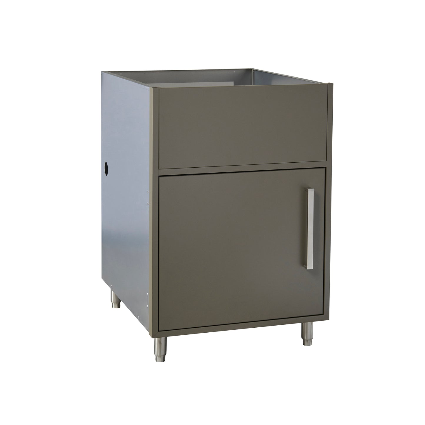 Flat Ash 24" Outdoor Gas Grill Base Cabinet