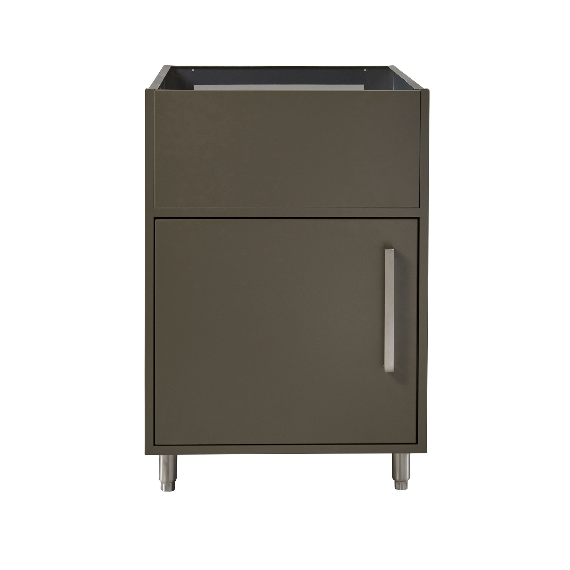 Flat Ash 24" Outdoor Gas Grill Base Cabinet