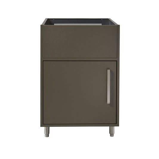 Flat Ash 24" Outdoor Gas Grill Base Cabinet