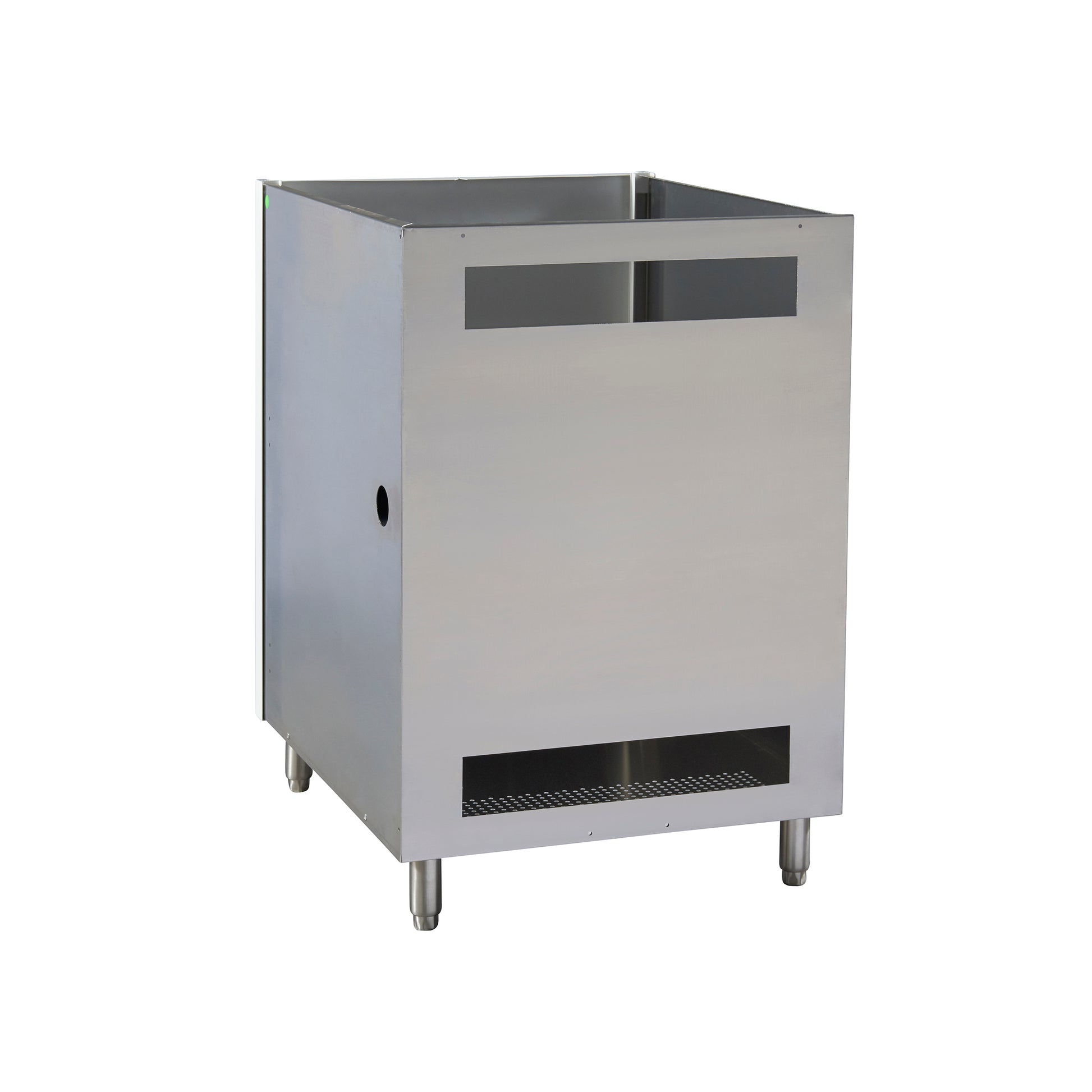 Flat White 24" Outdoor Gas Grill Base Cabinet