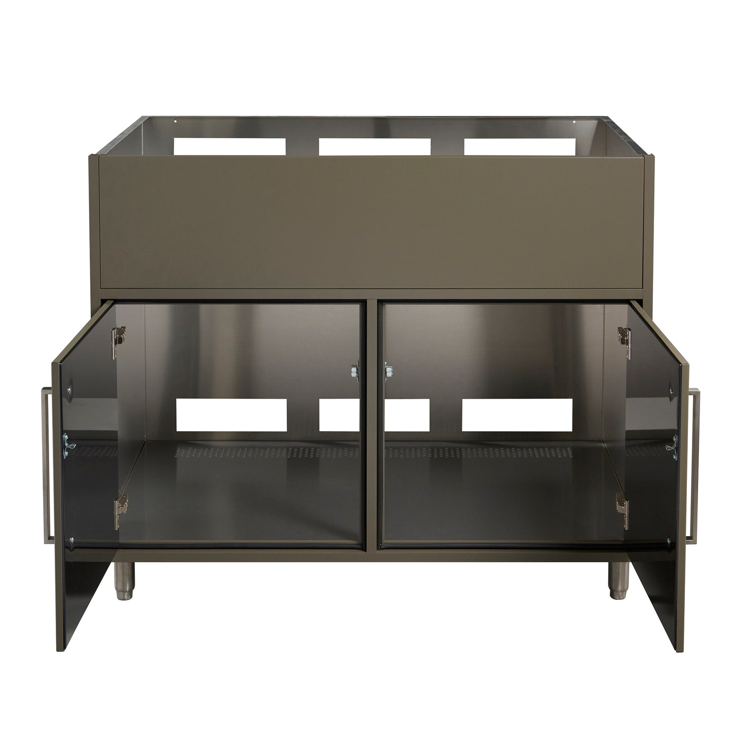 Flat Ash 42" Outdoor Gas Grill Base Cabinet