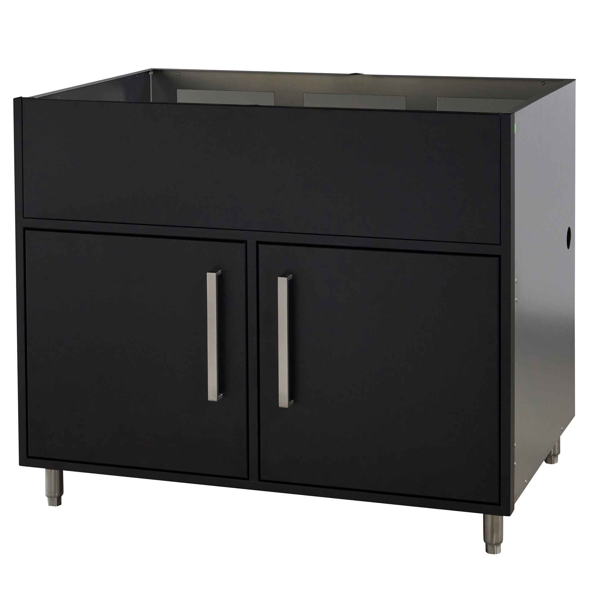Flat Black 42" Outdoor Gas Grill Base Cabinet