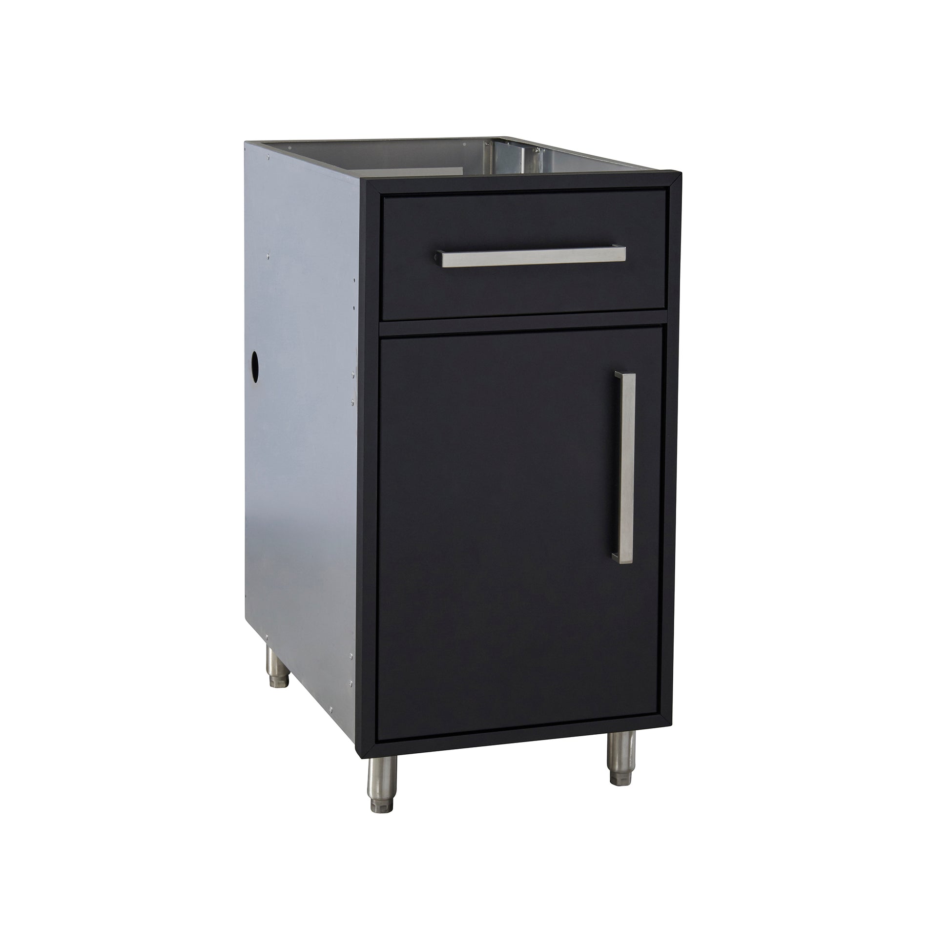 Flat Black 18" Outdoor Propane Base Cabinet