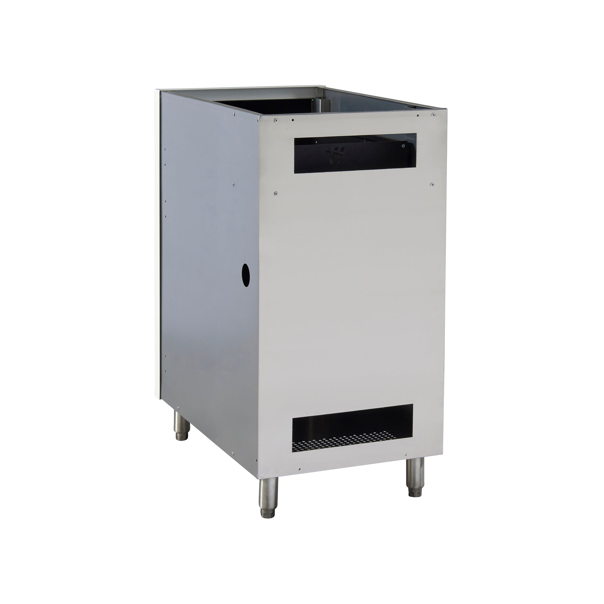 Flat White 18" Outdoor Propane Base Cabinet