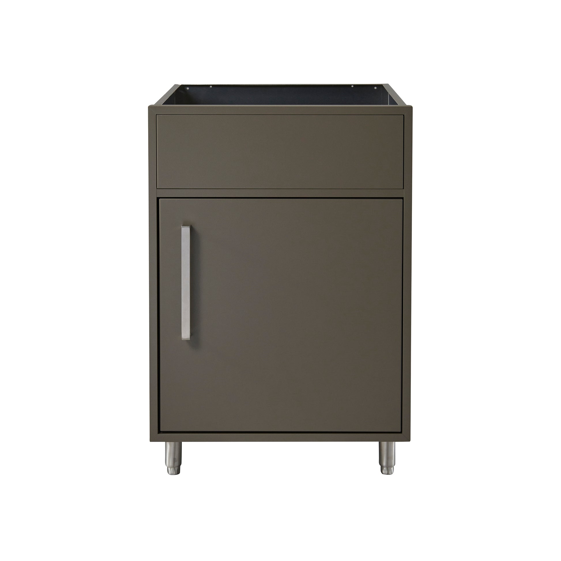 Flat Ash 24" Outdoor Sink Base Cabinet