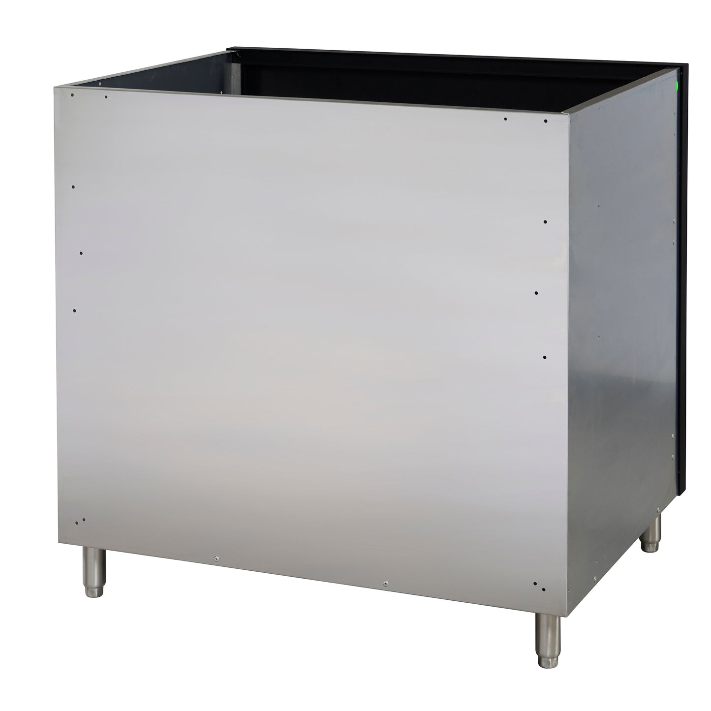 Flat Black 36" Outdoor Sink Base Cabinet