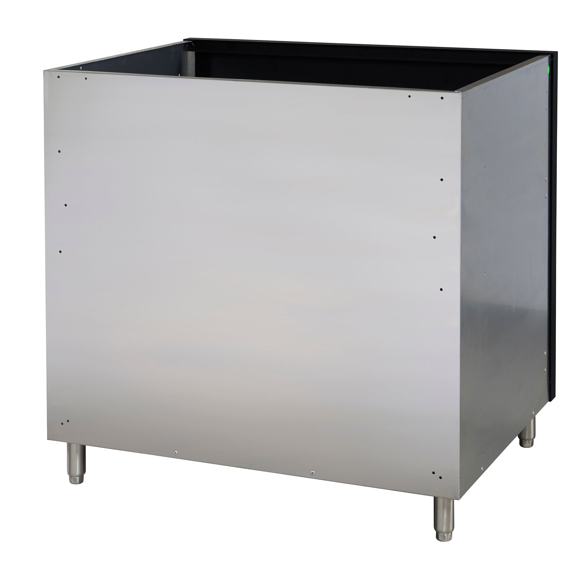 Flat Black 36" Outdoor Sink Base Cabinet